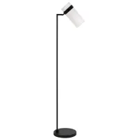 Collins Floor Lamp in Blackened Bronze by Hudson & Canal