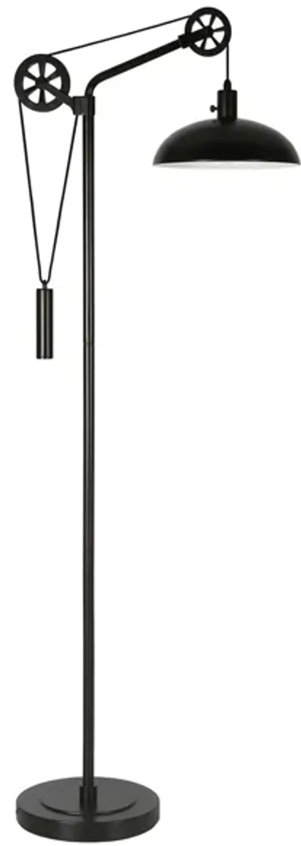 Hariman Floor Lamp with Pulley System