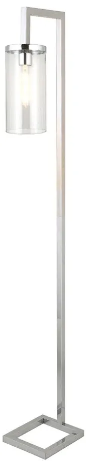 Ansa Floor Lamp in Polished Nickel by Hudson & Canal