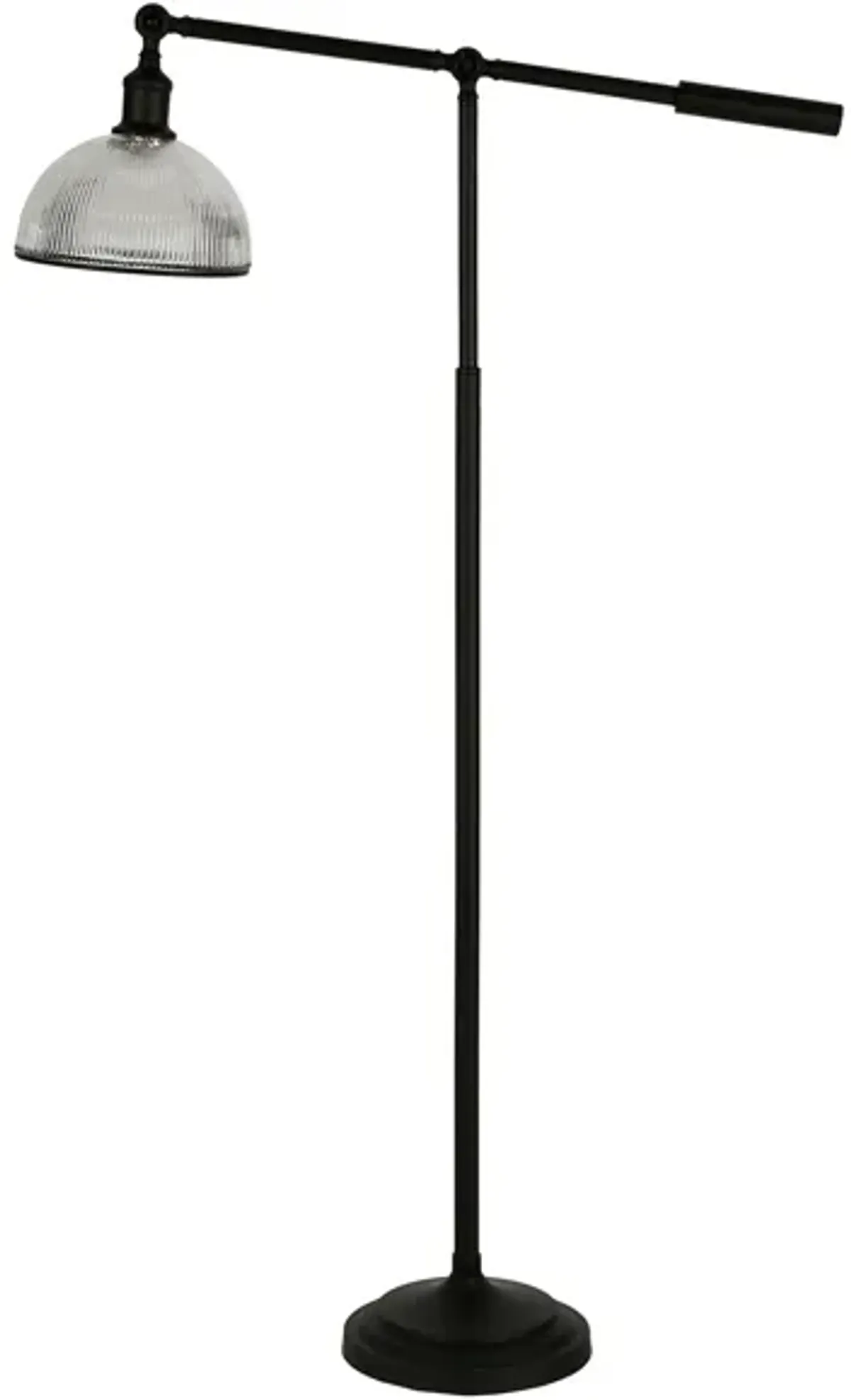 Fima Floor Lamp in Blackened Bronze by Hudson & Canal