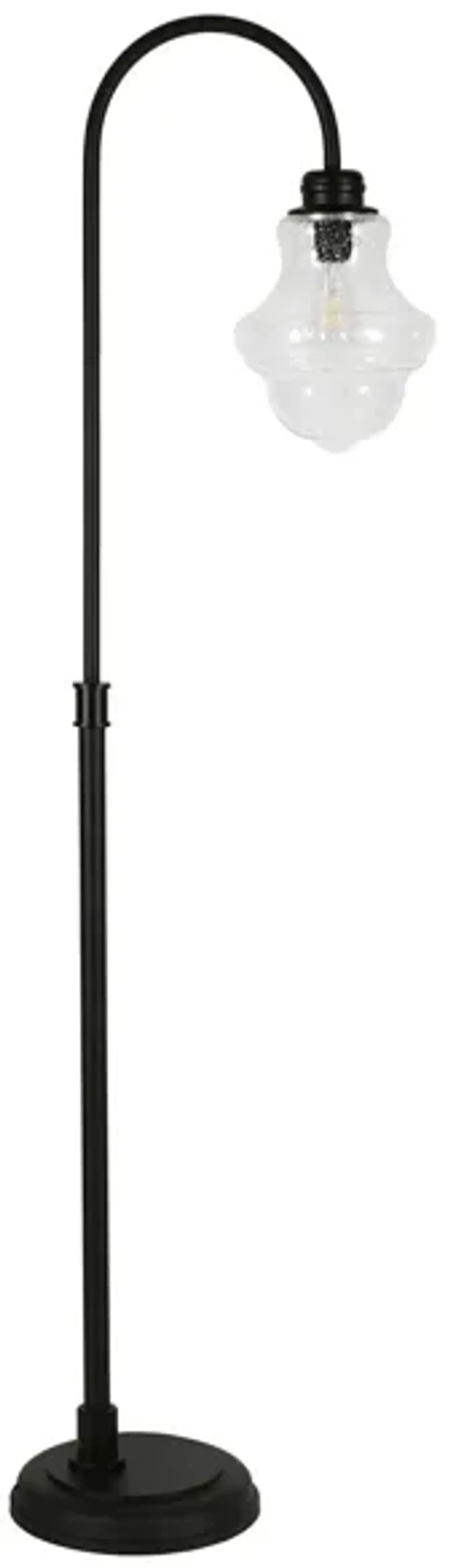 Bruno Floor Lamp in Blackened Bronze by Hudson & Canal