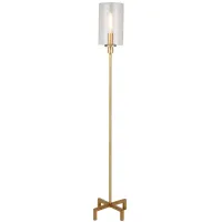 Sinta Floor Lamp in Brass by Hudson & Canal