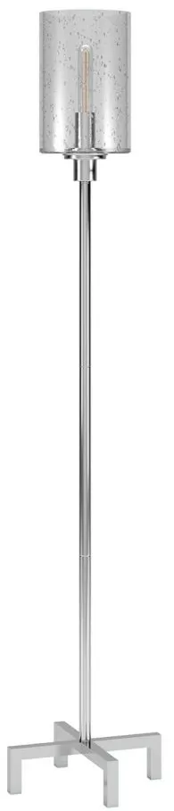 Sinta Floor Lamp in Polished Nickel by Hudson & Canal