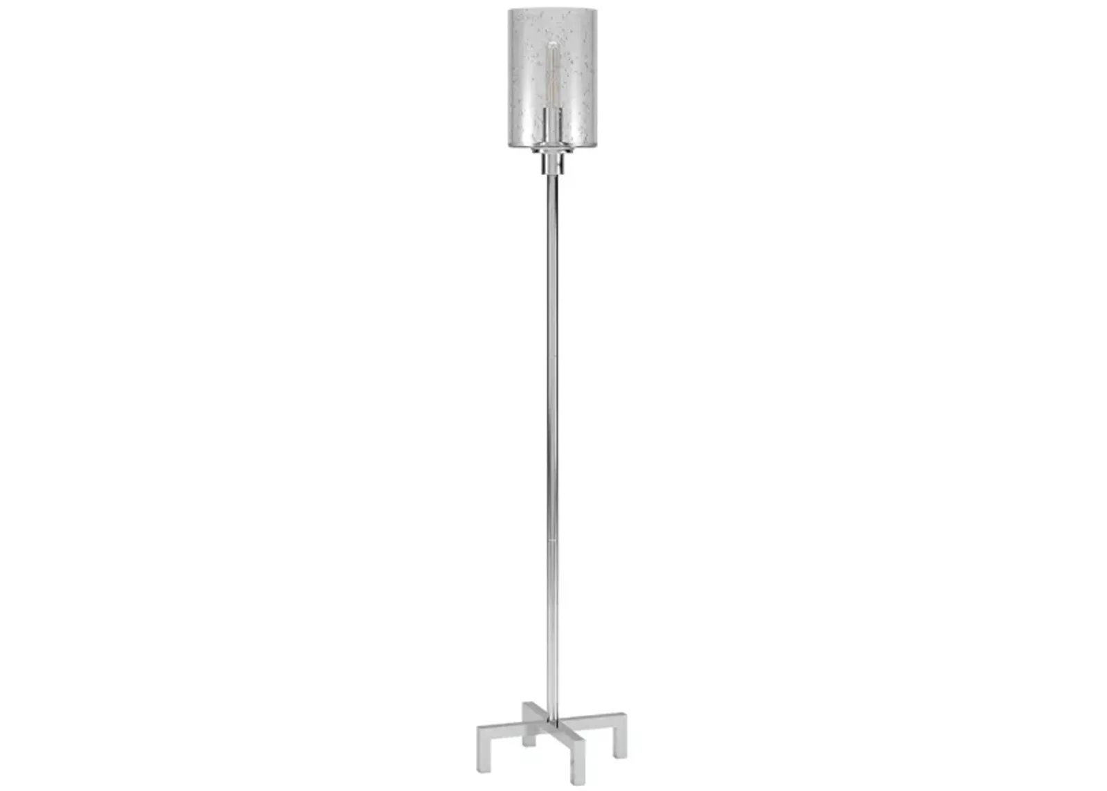 Sinta Floor Lamp in Polished Nickel by Hudson & Canal