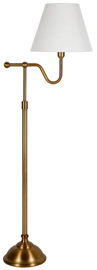 Lisbeth Floor Lamp in Brass by Hudson & Canal