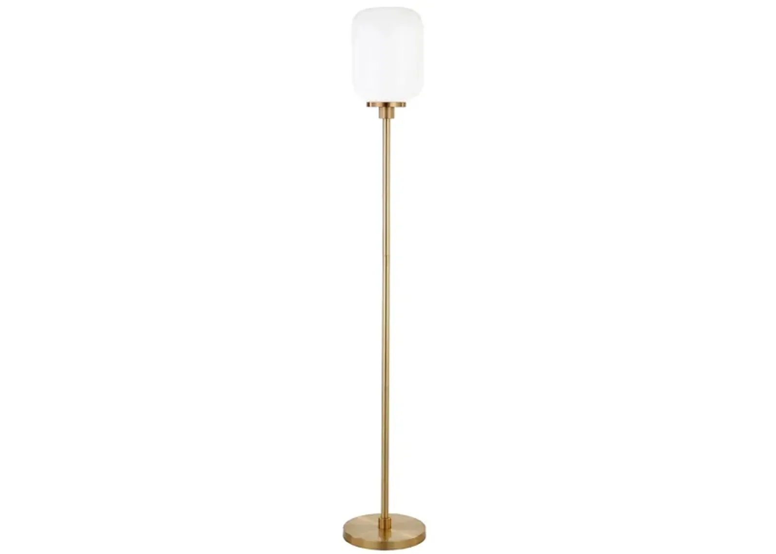 Beaufort Floor Lamp in Brass by Hudson & Canal