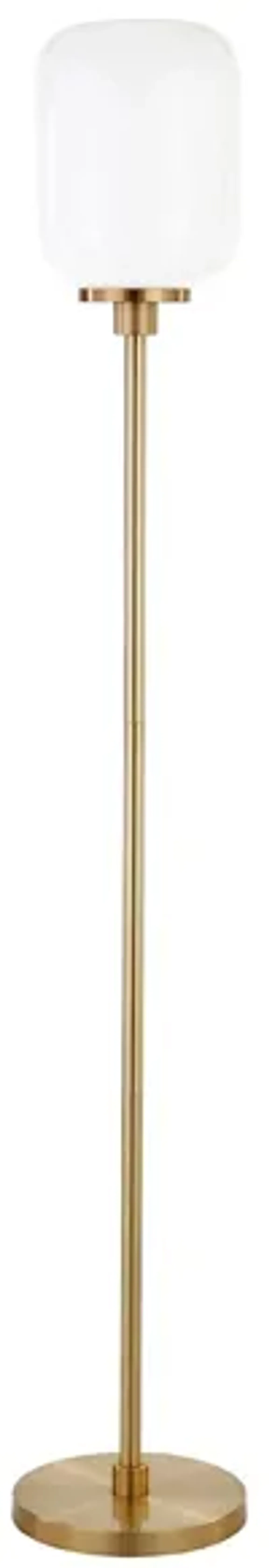 Beaufort Floor Lamp in Brass by Hudson & Canal