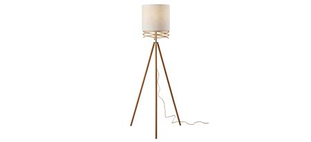 Melanie Floor Lamp in Natural by Adesso Inc