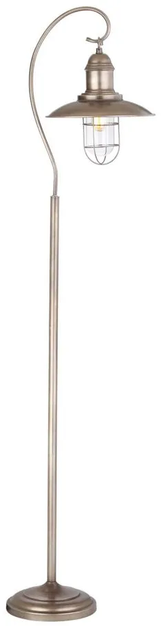 Kelsia Floor Lamp in Silver by Safavieh