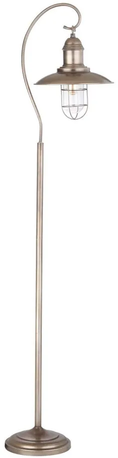 Kelsia Floor Lamp in Silver by Safavieh