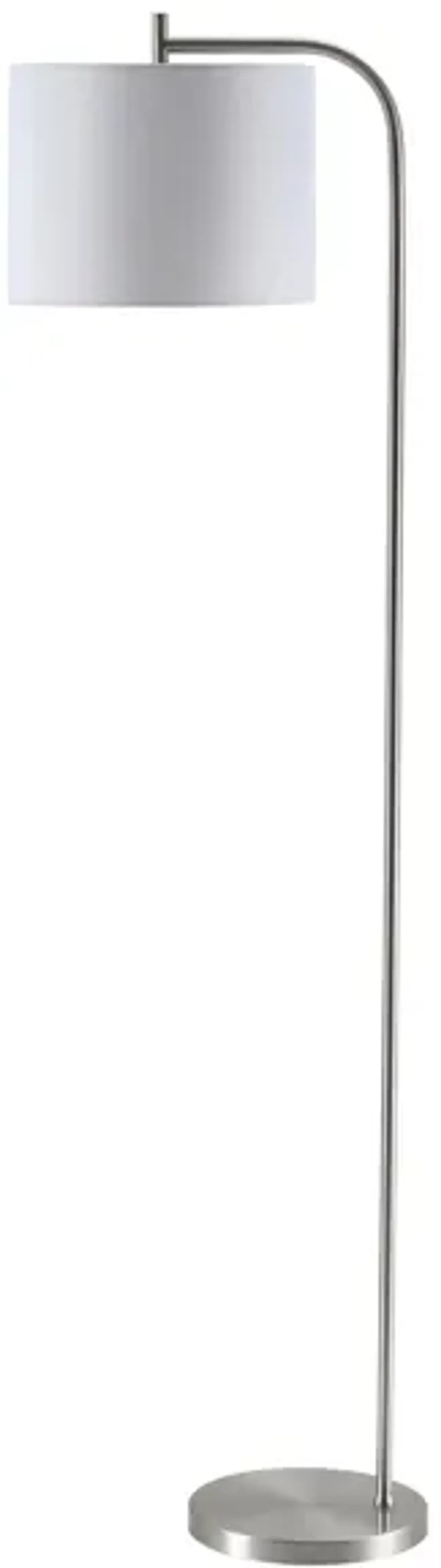 Lalita Floor Lamp in Nickel by Safavieh