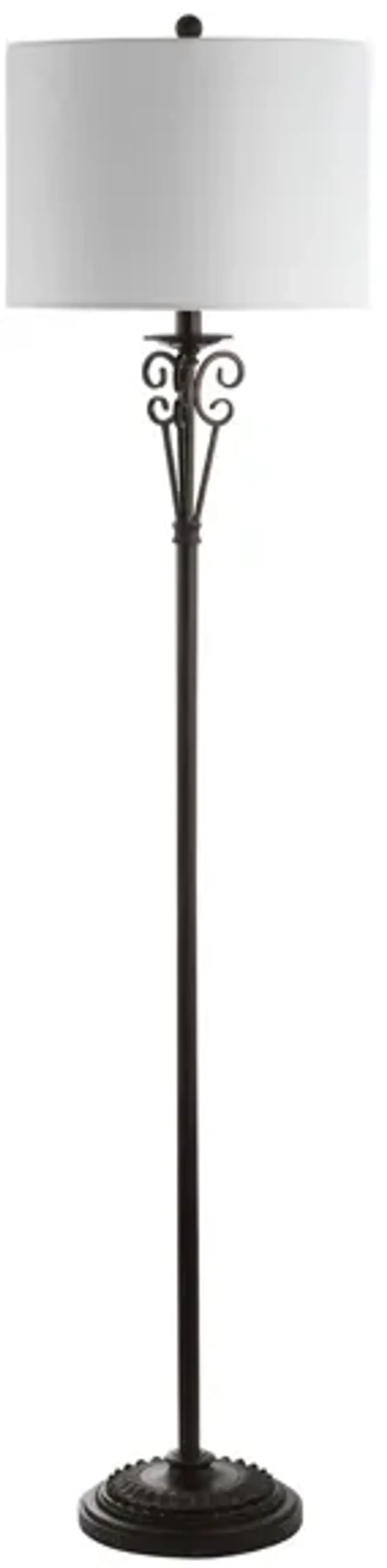 Joris Floor Lamp in Brass by Safavieh