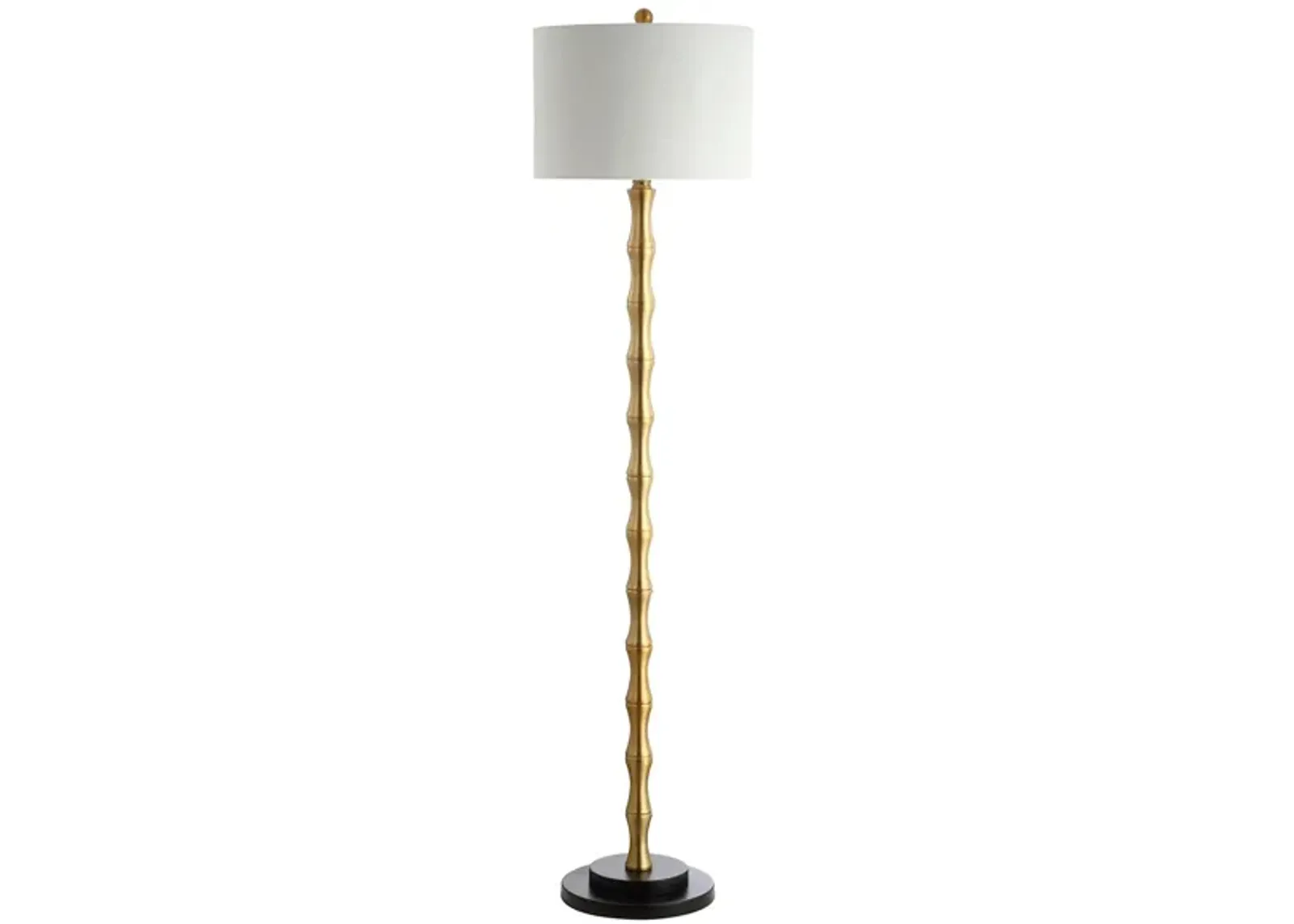 Bradley Floor Lamp in Brass by Safavieh