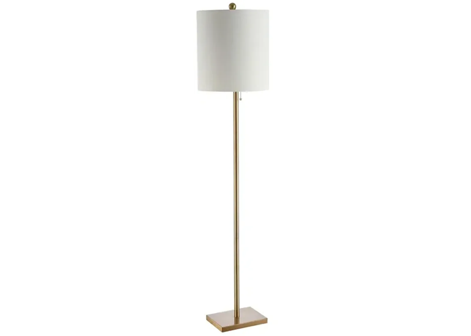 Naldo Floor Lamp in Brass by Safavieh