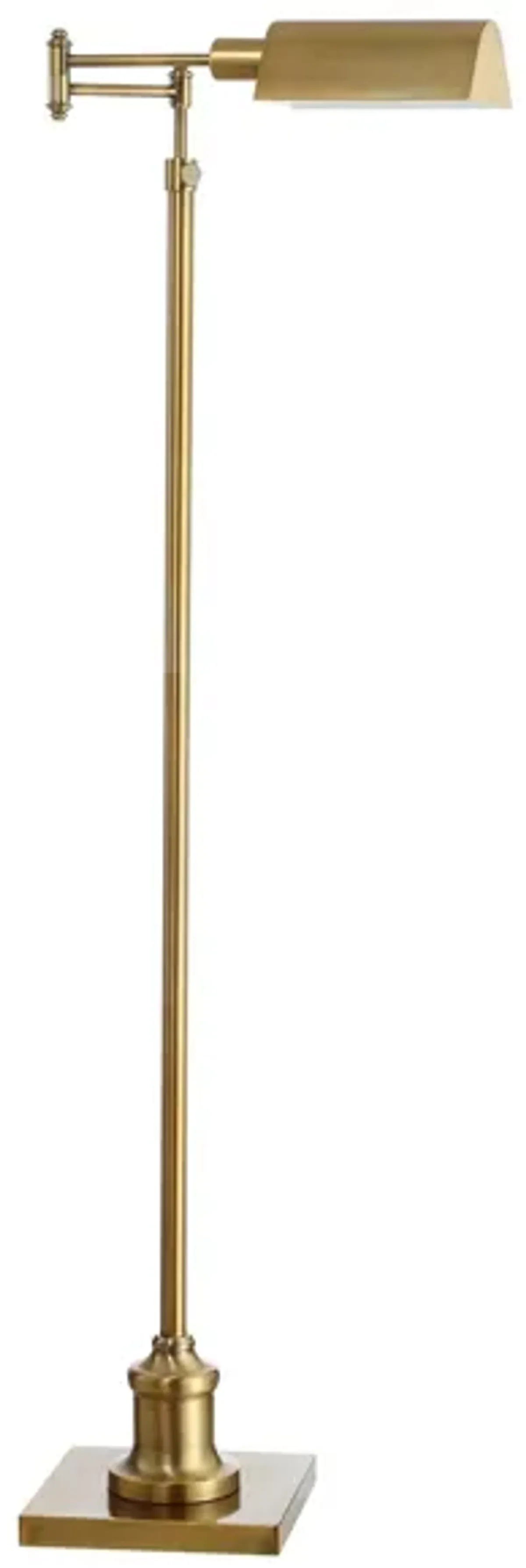 Lucida Floor Lamp in Brass by Safavieh