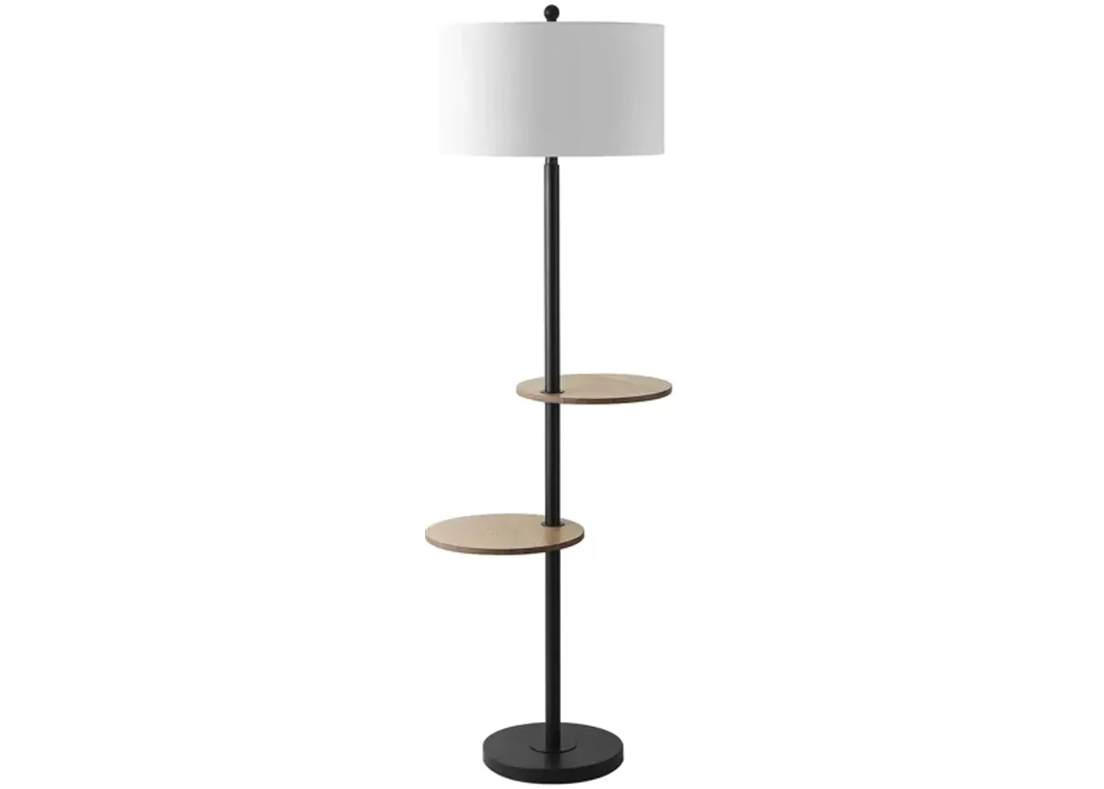 Ko Lighten Floor Lamp in Black by Safavieh