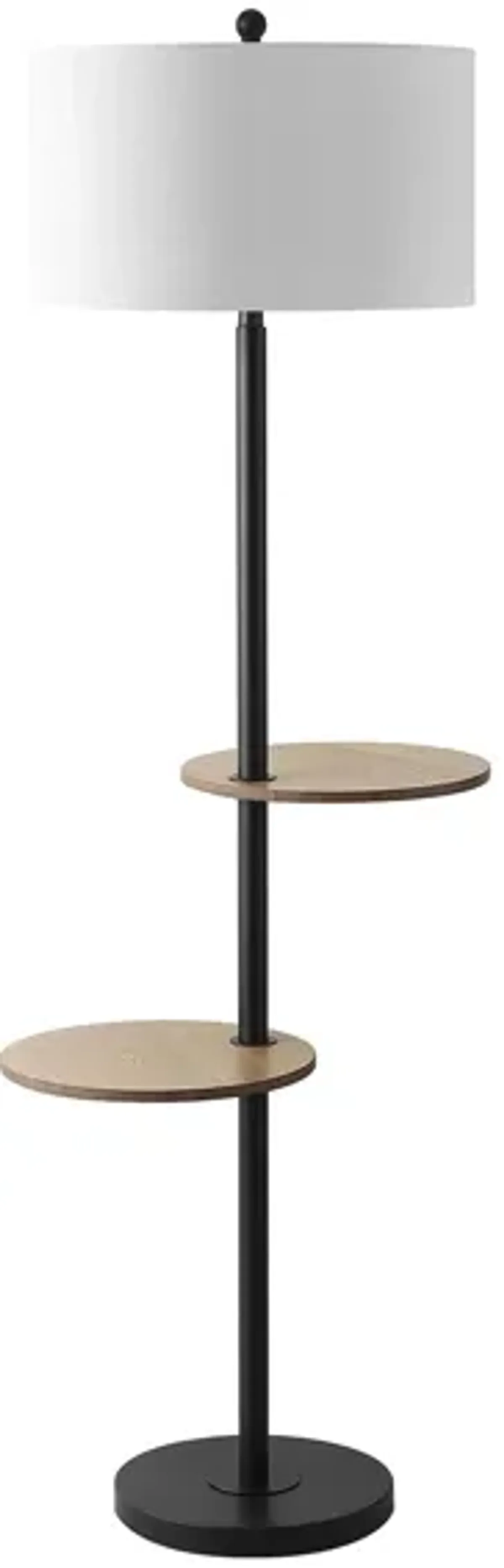 Ko Lighten Floor Lamp in Black by Safavieh