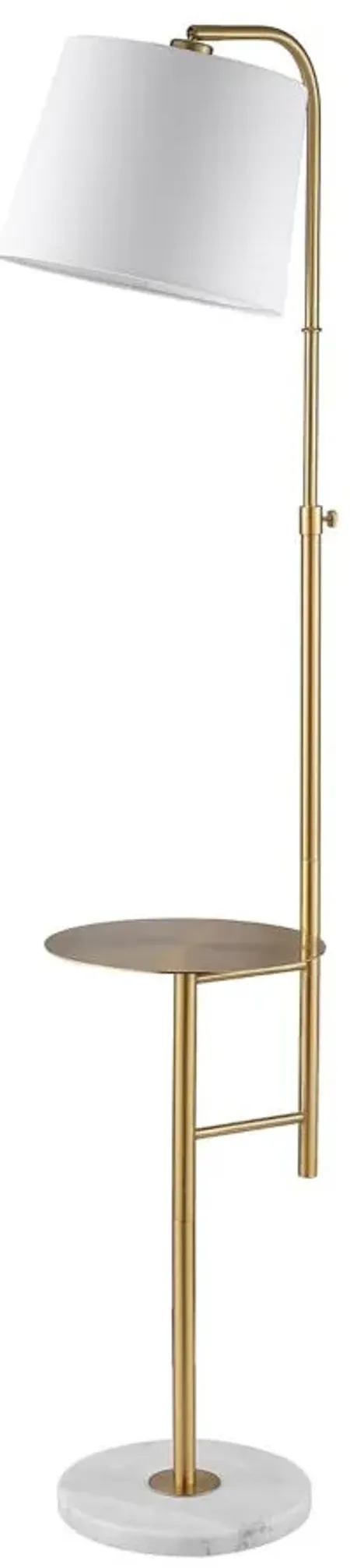 Georgiana Floor Lamp in Brass by Safavieh