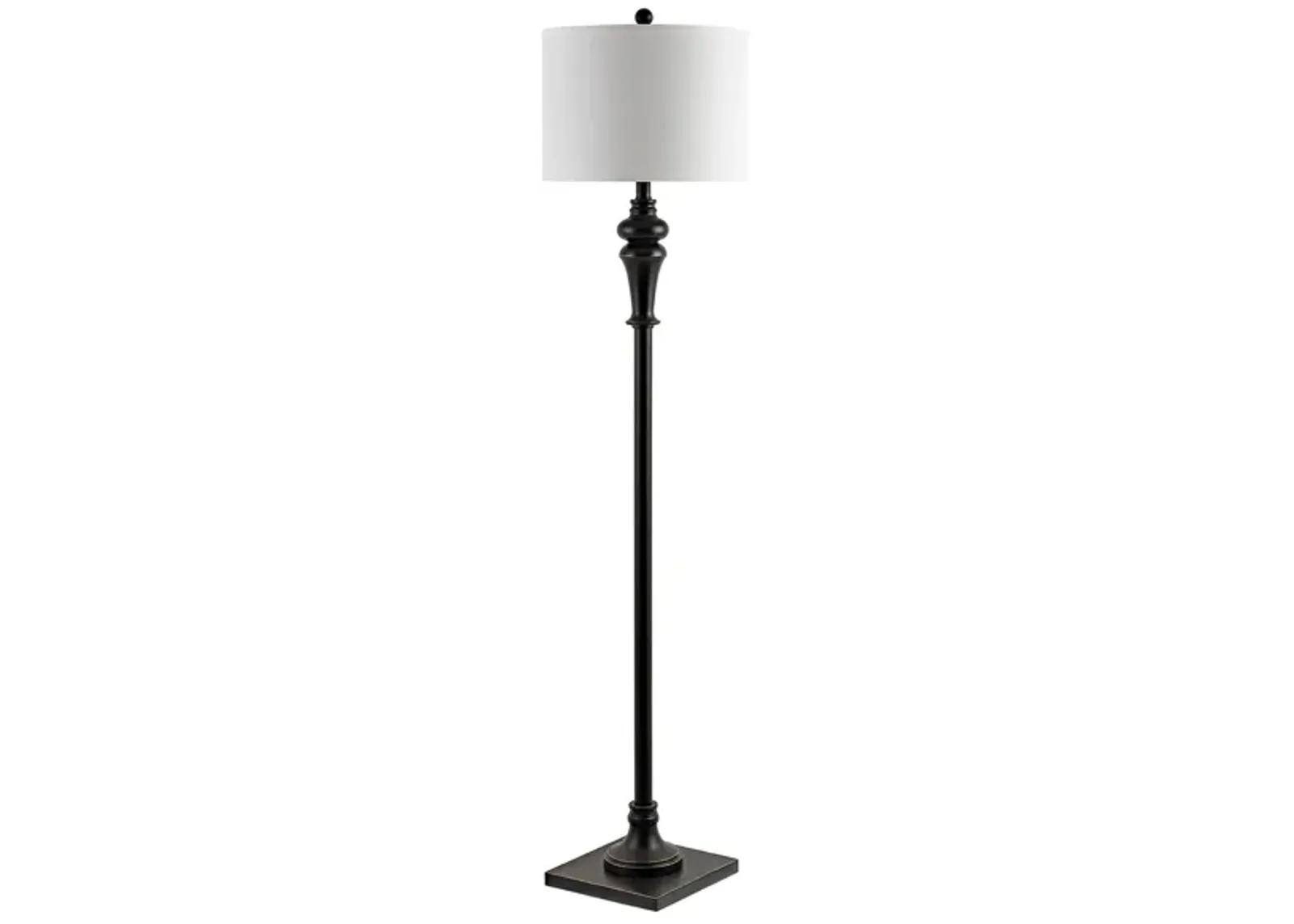 Pierson Floor Lamp in Black by Safavieh