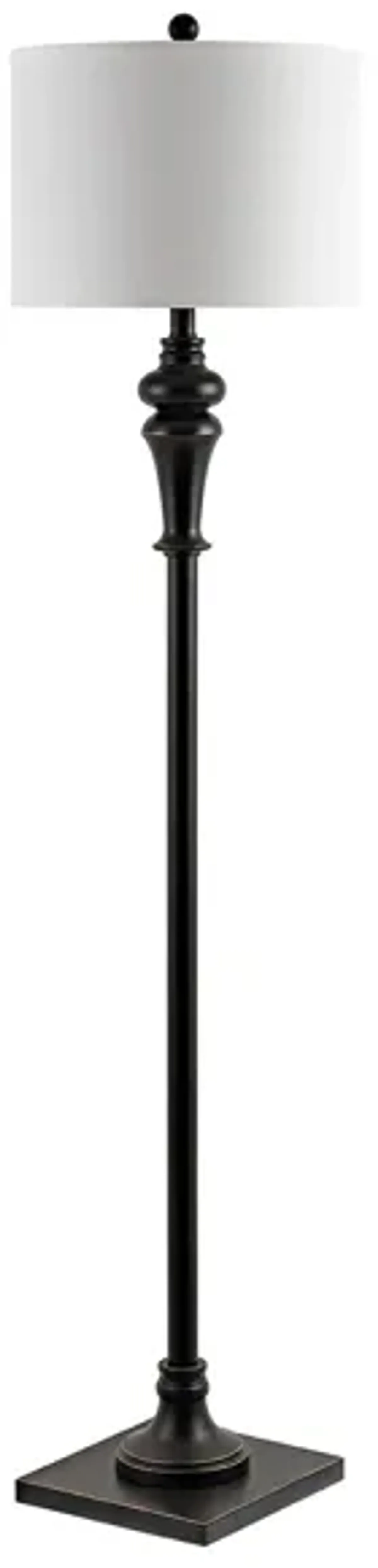 Pierson Floor Lamp in Black by Safavieh