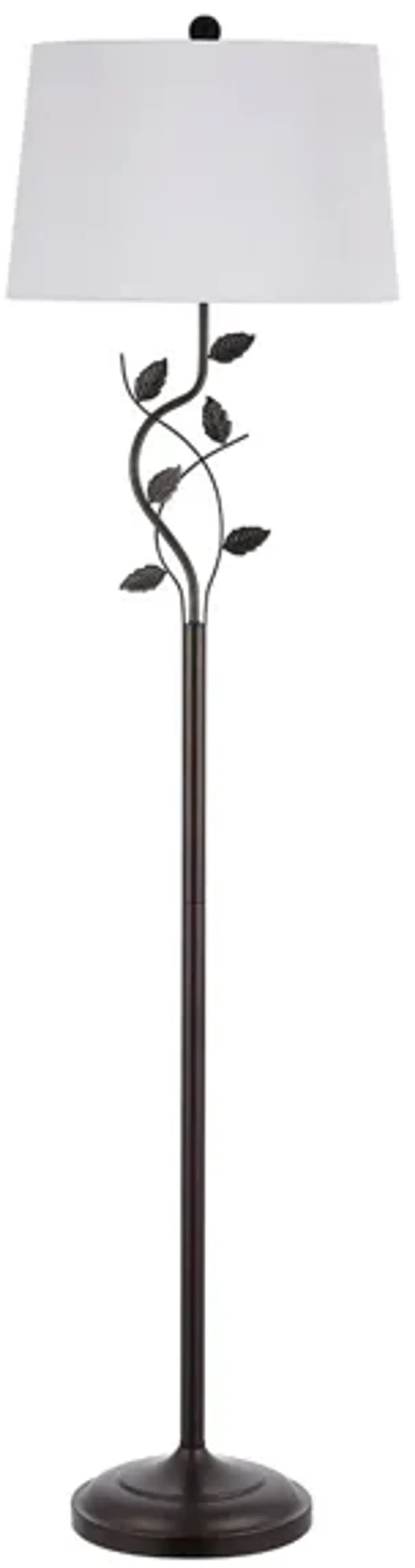 Claudia Floor Lamp in Black by Safavieh