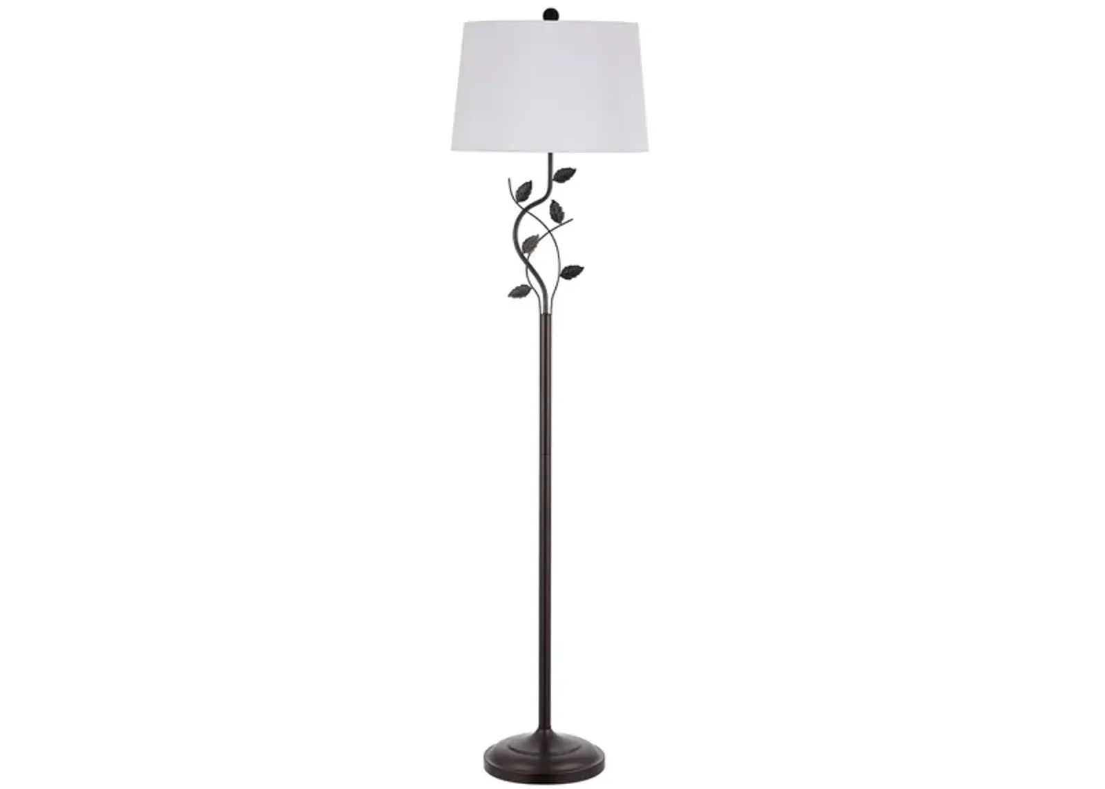 Claudia Floor Lamp in Black by Safavieh