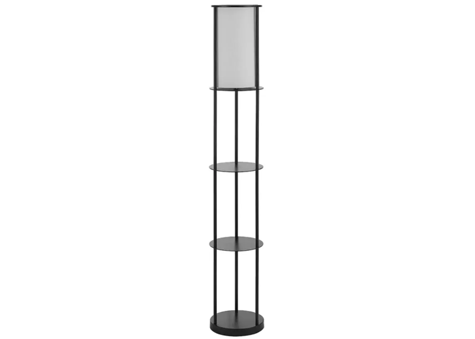 Watson Floor Lamp in Black by Safavieh