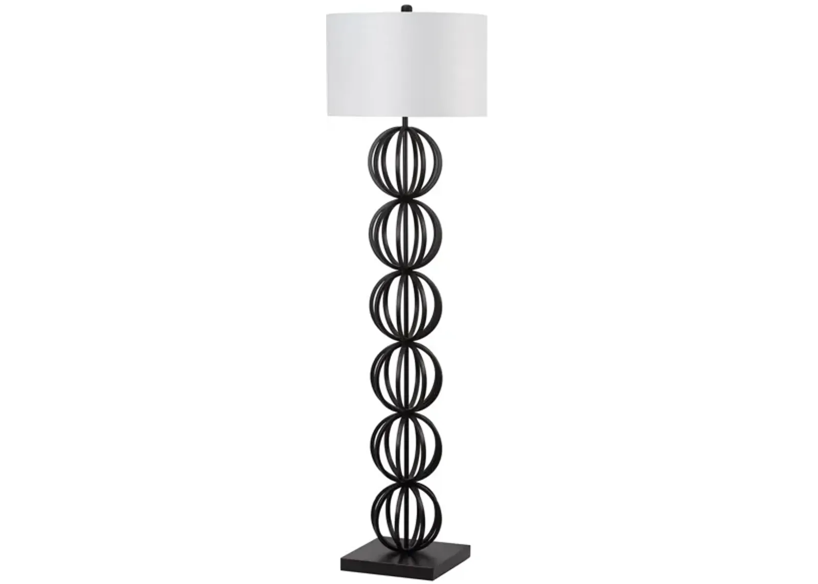 Dixon Floor Lamp in Black by Safavieh