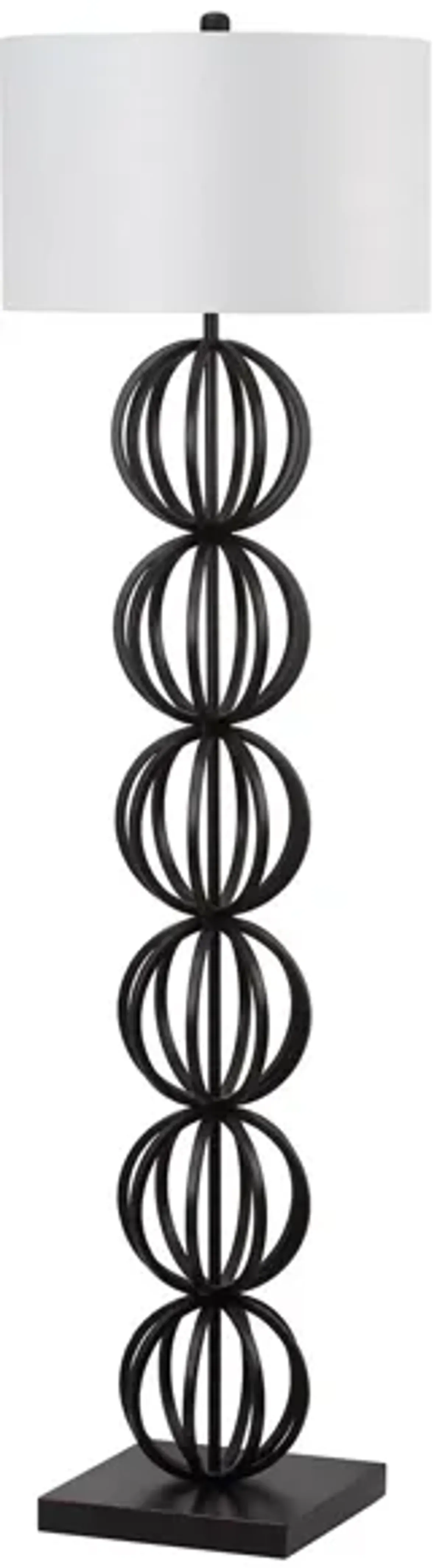 Dixon Floor Lamp in Black by Safavieh