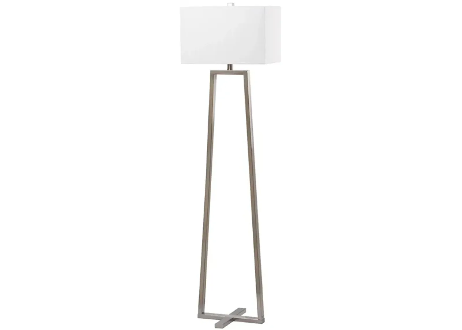 Callaway Floor Lamp in Nickel by Safavieh