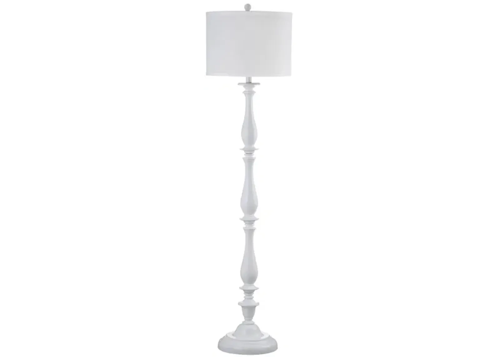 Martin Floor Lamp in White by Safavieh