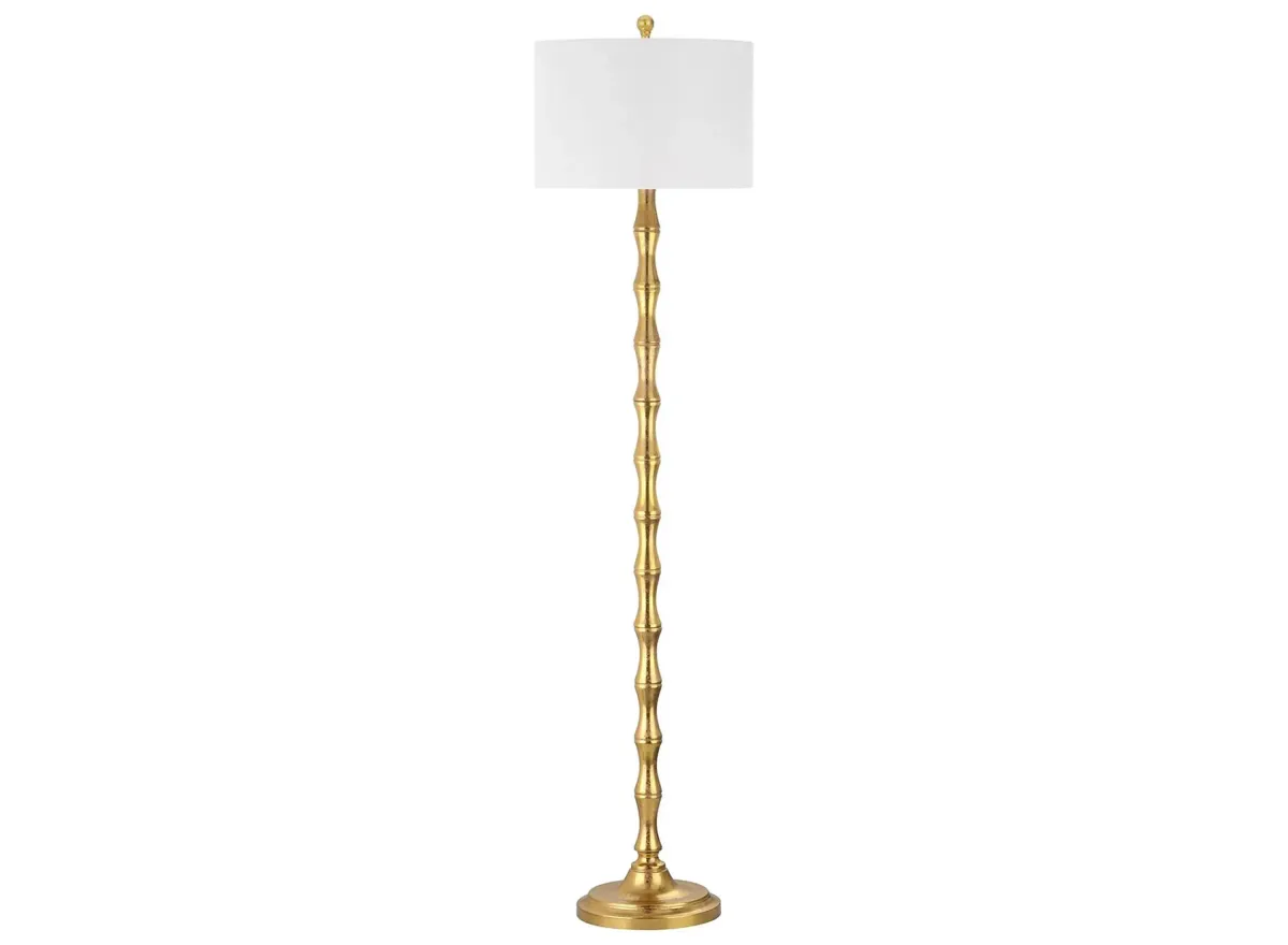 Lindsey Floor Lamp in Gold by Safavieh