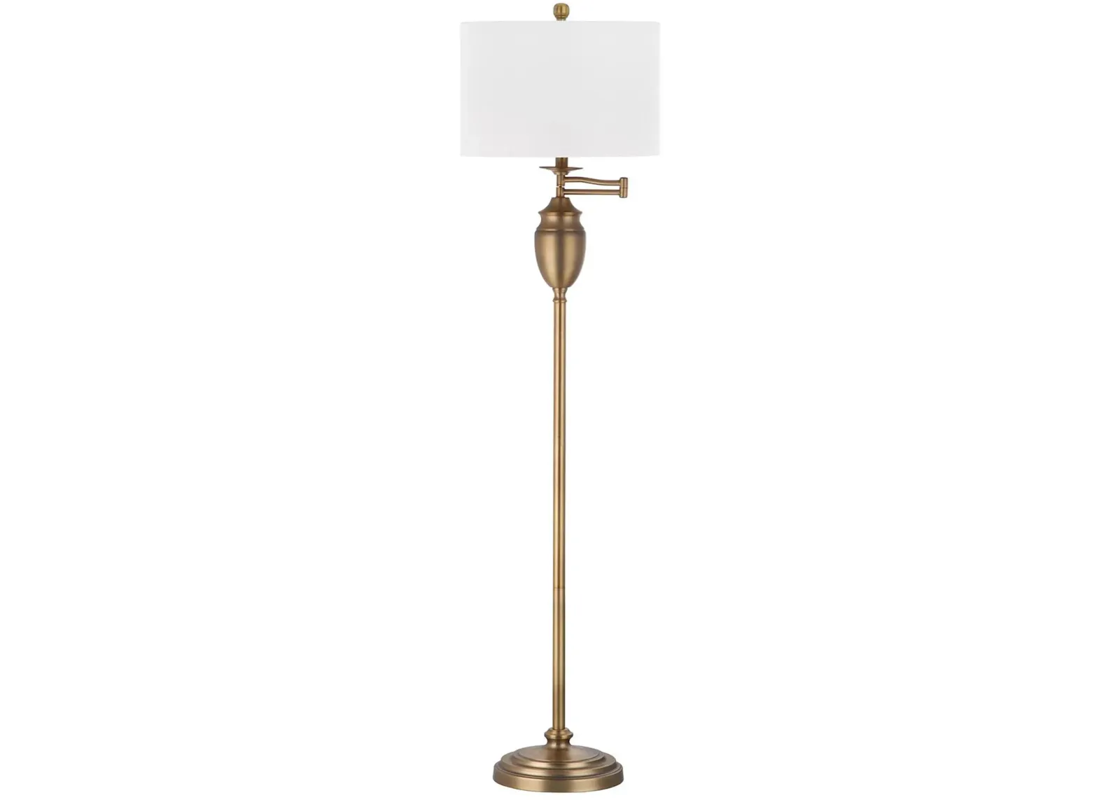 Delaney Floor Lamp in Gold by Safavieh