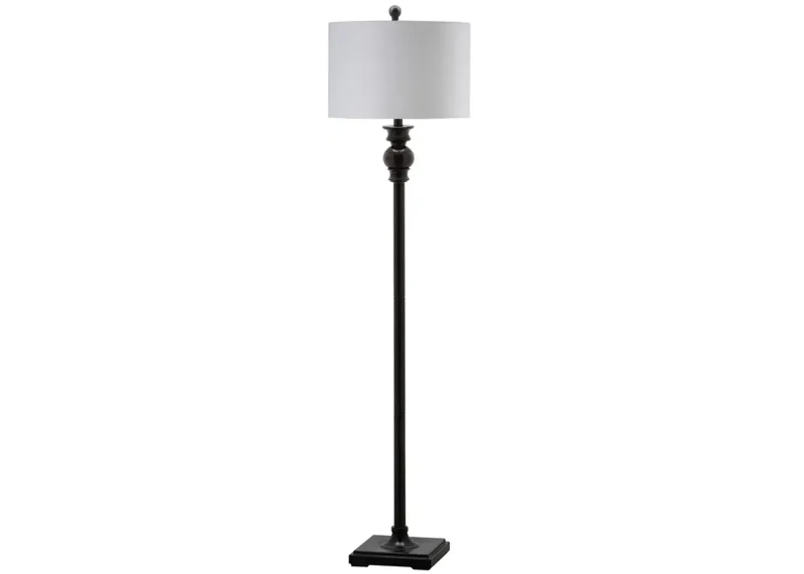 Greek Floor Lamp in Black by Safavieh