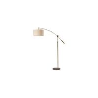 Adler Arc Lamp in Antique Brass by Adesso Inc