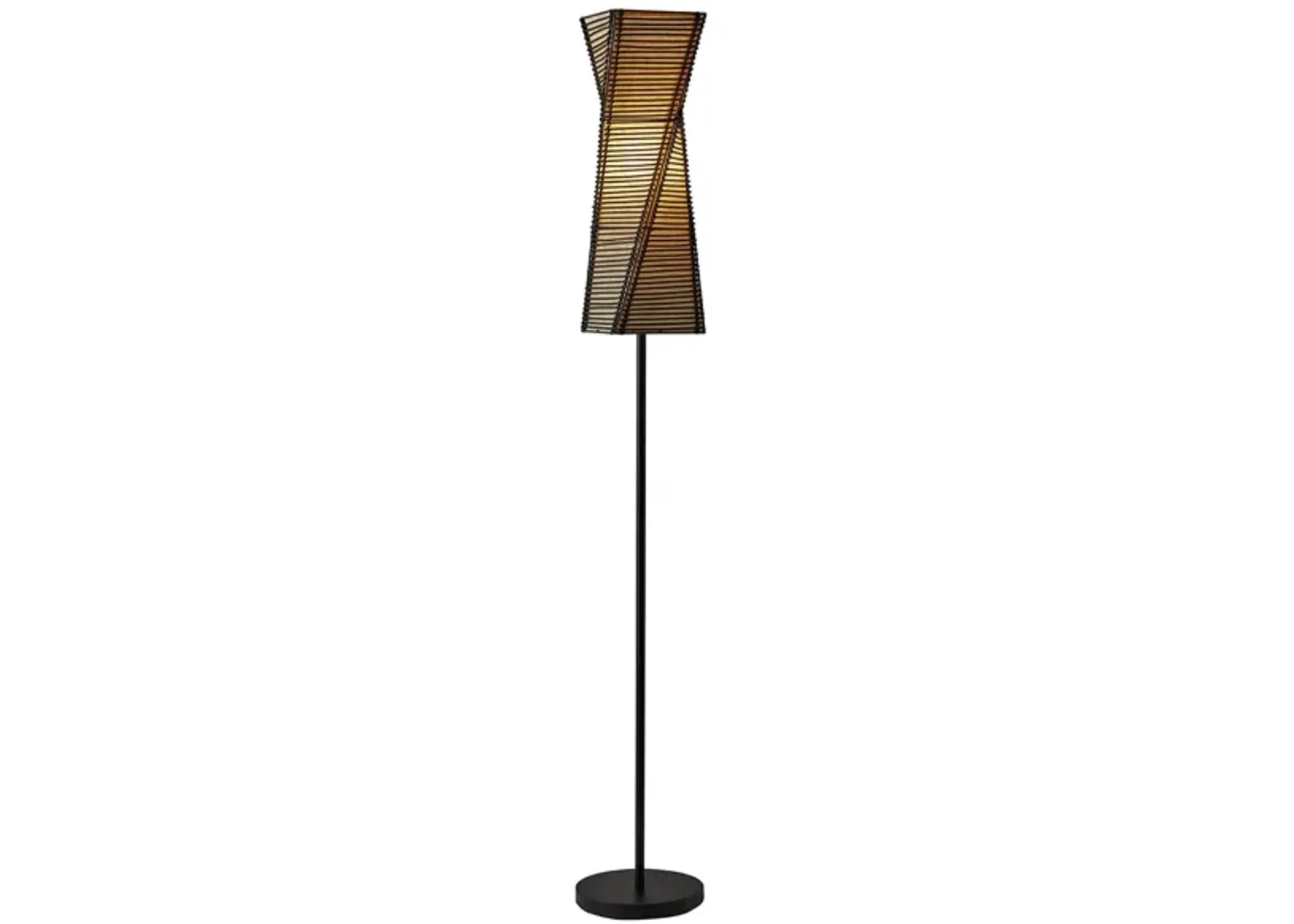 Stix Floor Lamp in Black by Adesso Inc