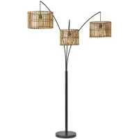 Cabana Arc Lamp in Bronze by Adesso Inc