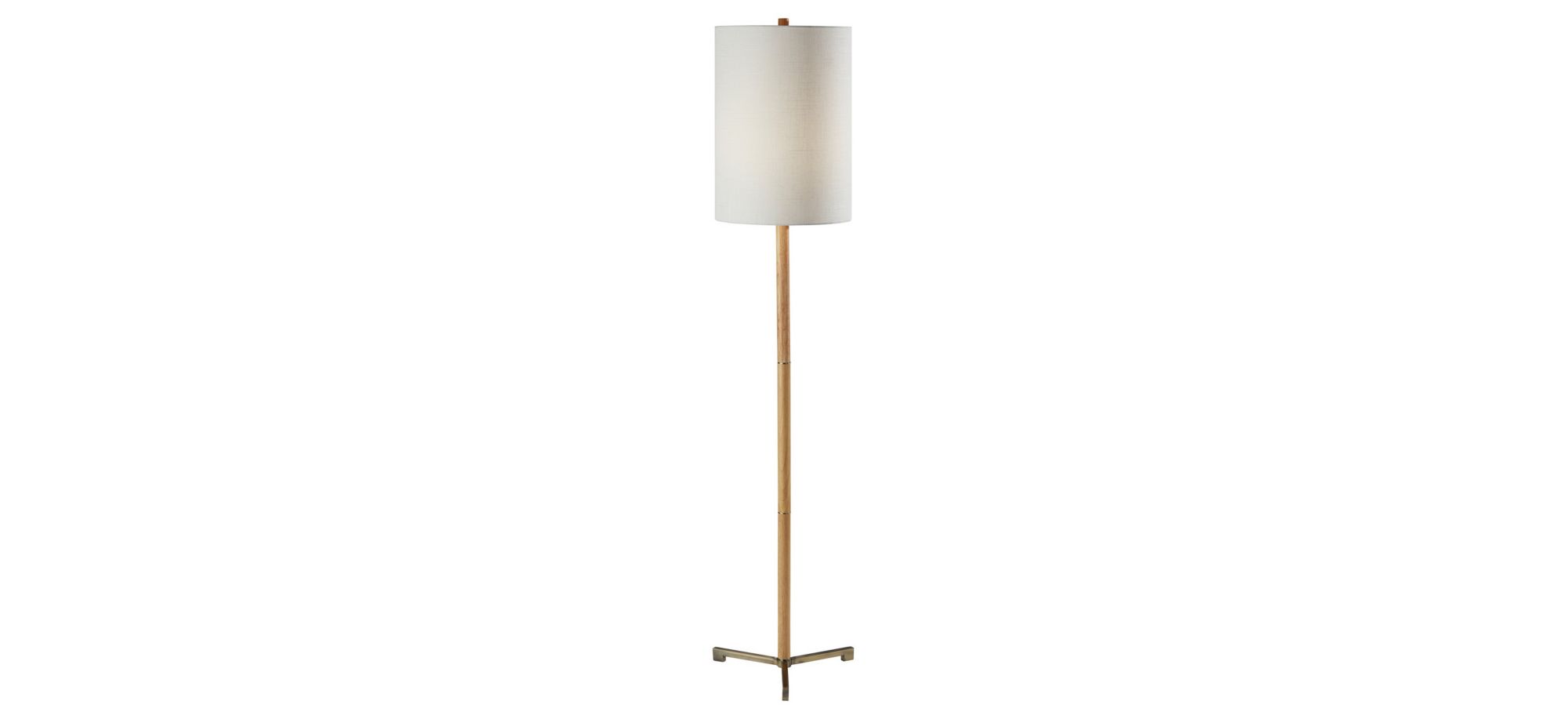 Maddox Floor Lamp in Natural by Adesso Inc