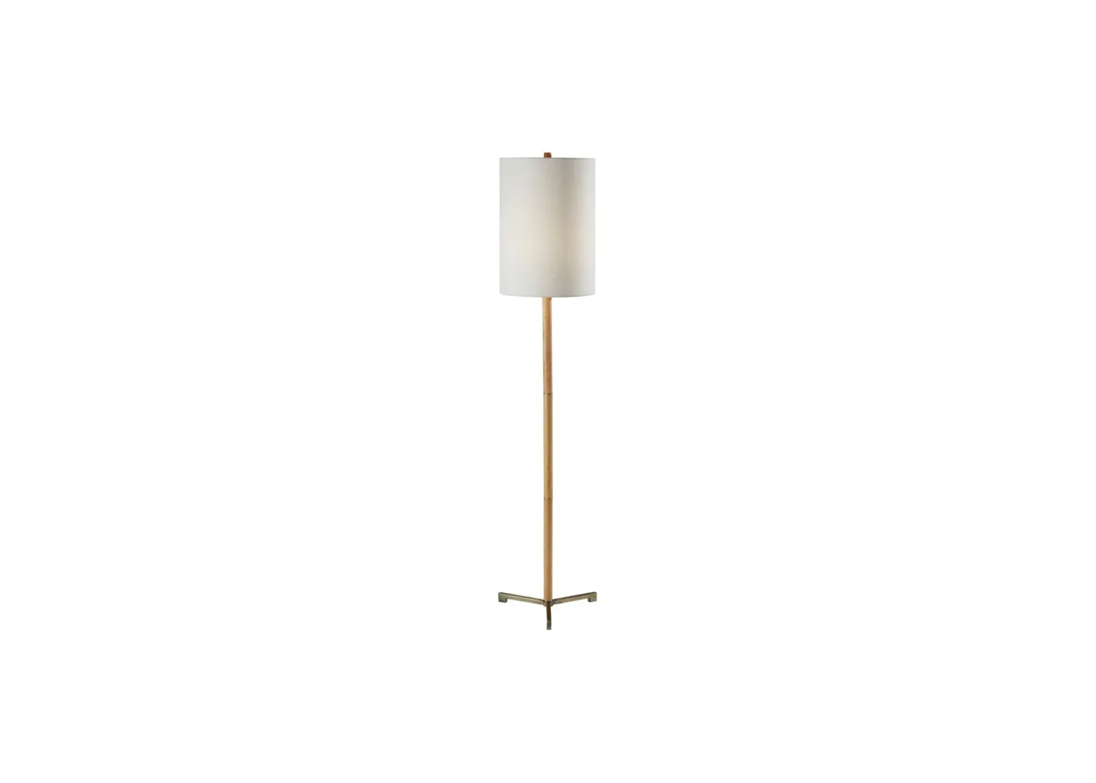 Maddox Floor Lamp in Natural by Adesso Inc