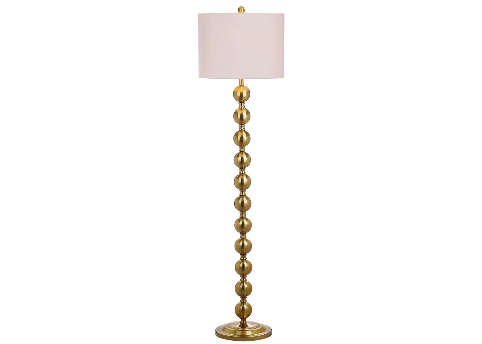 Boise Floor Lamp in Brass by Safavieh