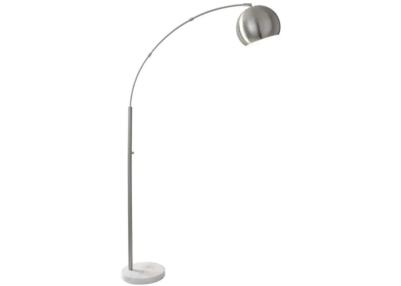 Astoria Arc Lamp in Silver by Adesso Inc