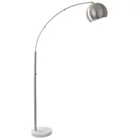 Astoria Arc Lamp in Silver by Adesso Inc