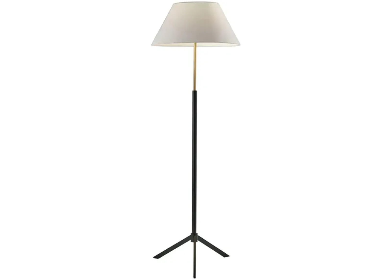 Harvey Floor Lamp in Black by Adesso Inc