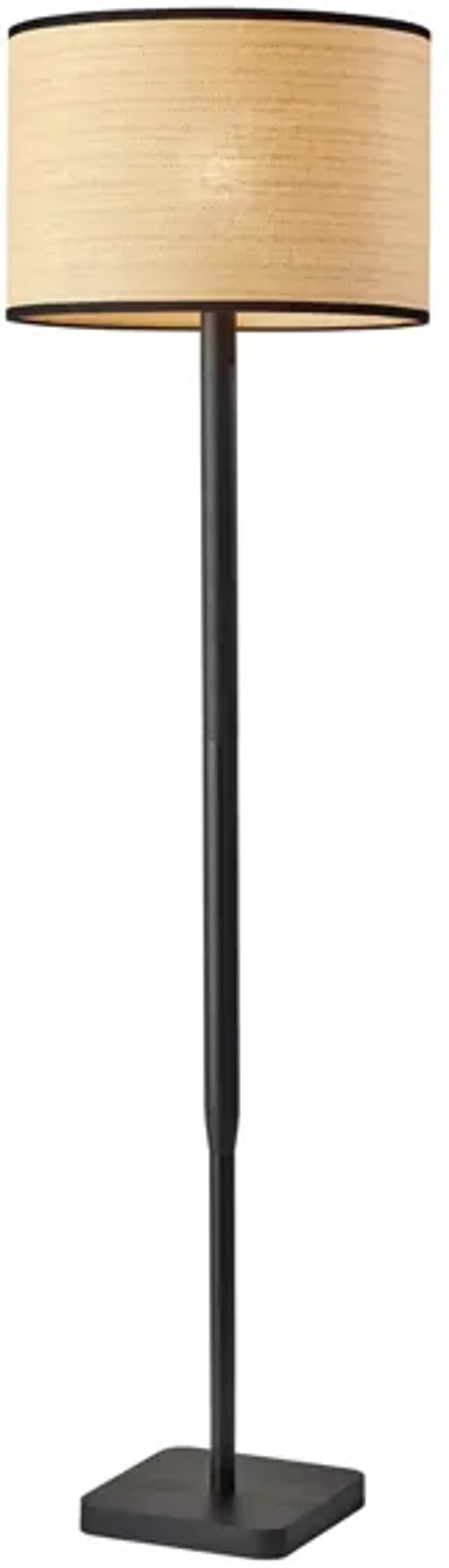 Ellis Floor Lamp in Black by Adesso Inc