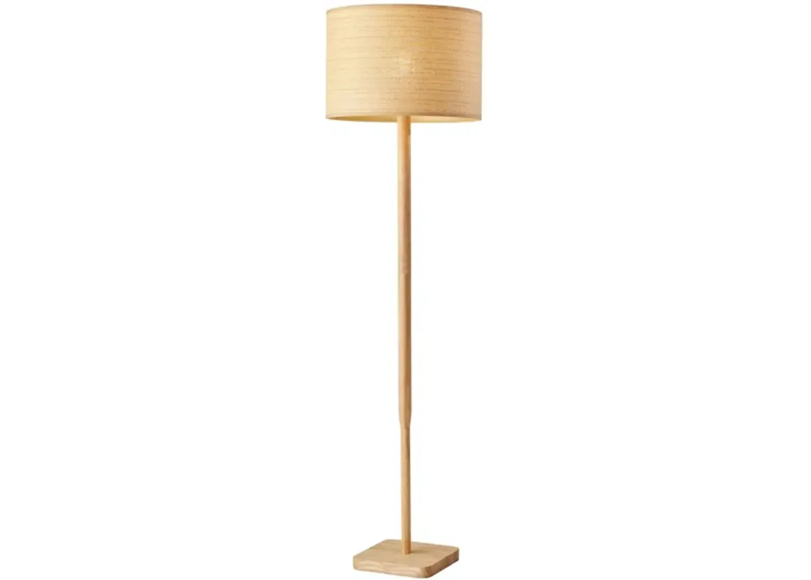 Ellis Floor Lamp in Natural by Adesso Inc