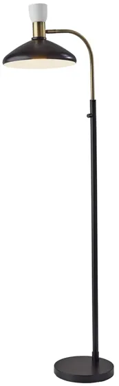 Patrick Floor Lamp in Black by Adesso Inc