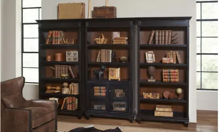 Hartford Bookcase in Black by Martin Furniture