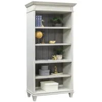 Hartford Bookcase in White/Gray by Martin Furniture