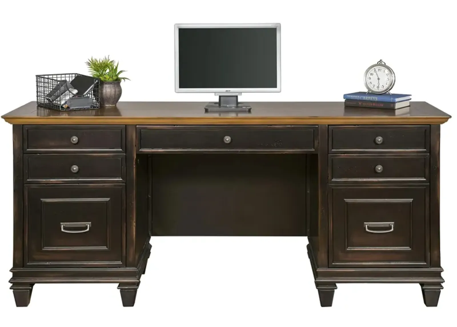 Hartford Credenza in Black by Martin Furniture