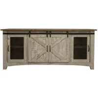 Pueblo 80" TV Stand in Natural by International Furniture Direct